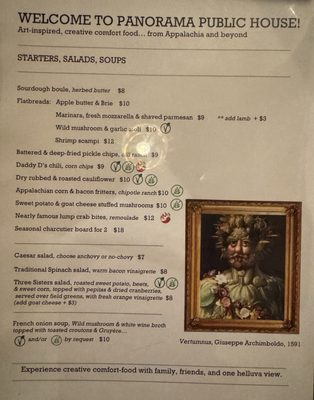 Menu photo 3 Panorama Public House Berkeley Springs, WV Menu photo 3 Panorama Public House Berkeley Springs, WV