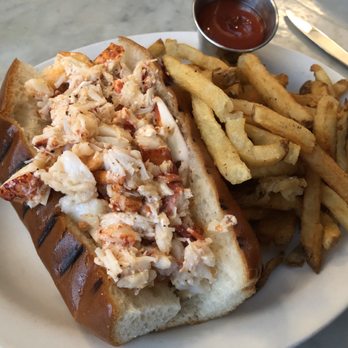 Neptune Oyster - Maine Lobster Roll (hot with butter) - Seafood Near Me - Boston, Massachusetts Neptune Oyster - Maine Lobster Roll (hot with butter) - Seafood Near Me - Boston, Massachusetts