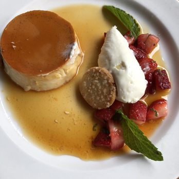Cha Cha's Latin Kitchen - Flan was so good! - Bars Near Me - Brea, California