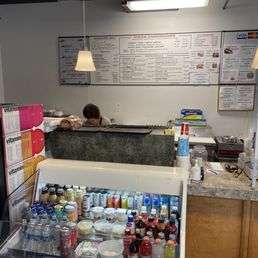 the counter of a king dome deli the counter of a king dome deli