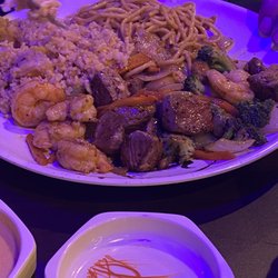 Osaka Japanese Cuisine and Sushi Bar - Hibachi steaks and shrimp dinner