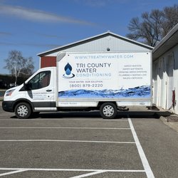 Tri-County Water Conditioning - A Tri County Water Conditioning photo of a truck ready to go to install a water softener in a customer's home
