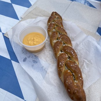 Six Flags Great Adventure - pretzel + beer cheese (except this was even worse tasting than nacho cheese) - Amusement Parks Near Me - Jackson Township, New Jersey Six Flags Great Adventure - pretzel + beer cheese (except this was even worse tasting than nacho cheese) - Amusement Parks Near Me - Jackson Township, New Jersey