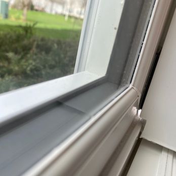 Opal Enterprises - You can see the light coming through after they added some flimsy seal. This where the bugs started to come in. - Windows Installation Near Me - Naperville, Illinois