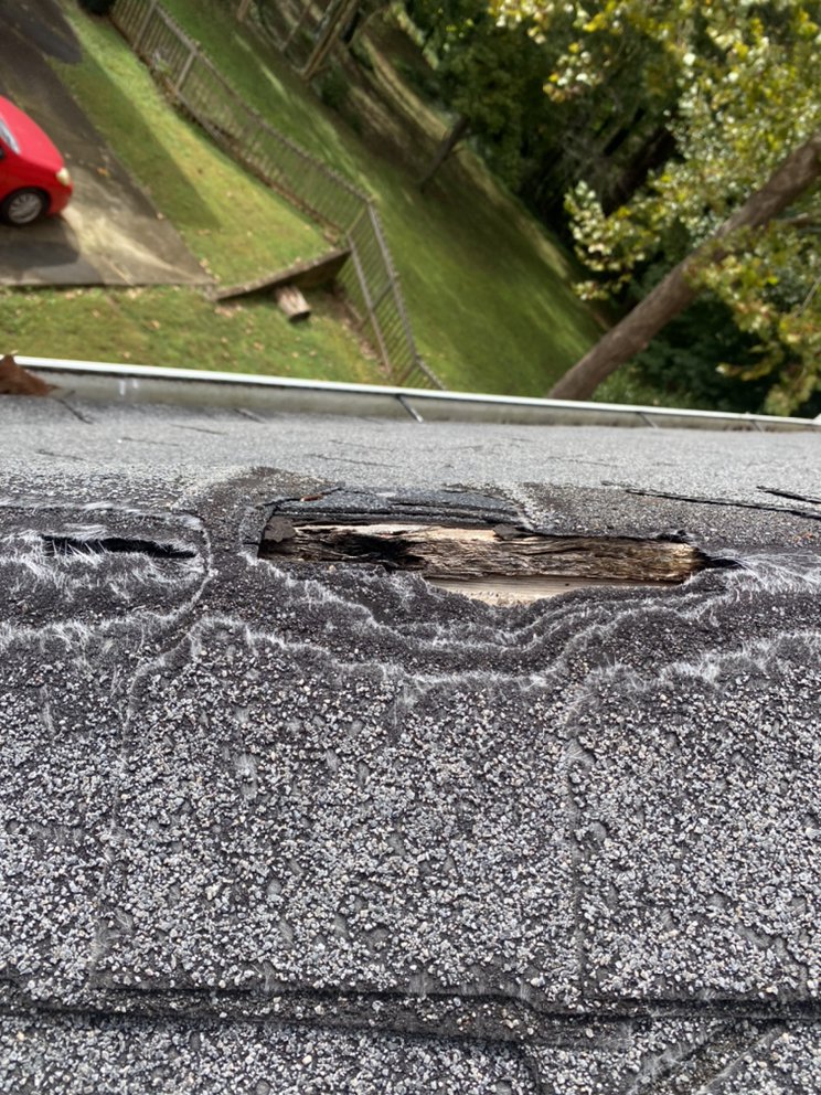 Slide of Brand New Roofing