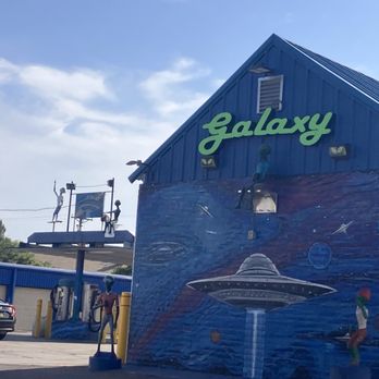 Galaxy Car Wash - Decor would be weird anywhere but Roswell - Car Wash Near Me - Roswell, New Mexico Galaxy Car Wash - Decor would be weird anywhere but Roswell - Car Wash Near Me - Roswell, New Mexico