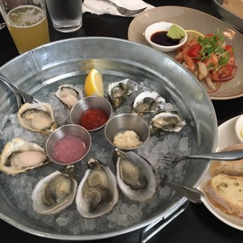 Fishwives - Three different oysters& ceviche - Seafood Near Me - Pasadena, California Fishwives - Three different oysters& ceviche - Seafood Near Me - Pasadena, California