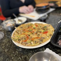 Seafood Pancake