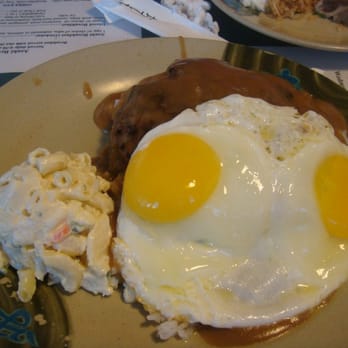 Asahi Grill Ward - Loco Moco with Brown Gravy - $8.40 - Hawaiian Near Me - Honolulu, Hawaii