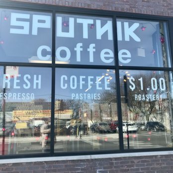 Sputnik Coffee Company - Yes, you read that right $1 coffee. That's for the regular drip kind of their roast. - Coffee Roasteries Near Me - Chicago, Illinois Sputnik Coffee Company - Yes, you read that right $1 coffee. That's for the regular drip kind of their roast. - Coffee Roasteries Near Me - Chicago, Illinois