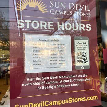 Arizona State University - 1/13/25 FYI. Campus store. - Colleges & Universities Near Me - Tempe, Arizona Arizona State University - 1/13/25 FYI. Campus store. - Colleges & Universities Near Me - Tempe, Arizona
