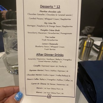 Diana American Grill - Desserts & Specials great for Intermission - American Near Me - Houston, Texas Diana American Grill - Desserts & Specials great for Intermission - American Near Me - Houston, Texas