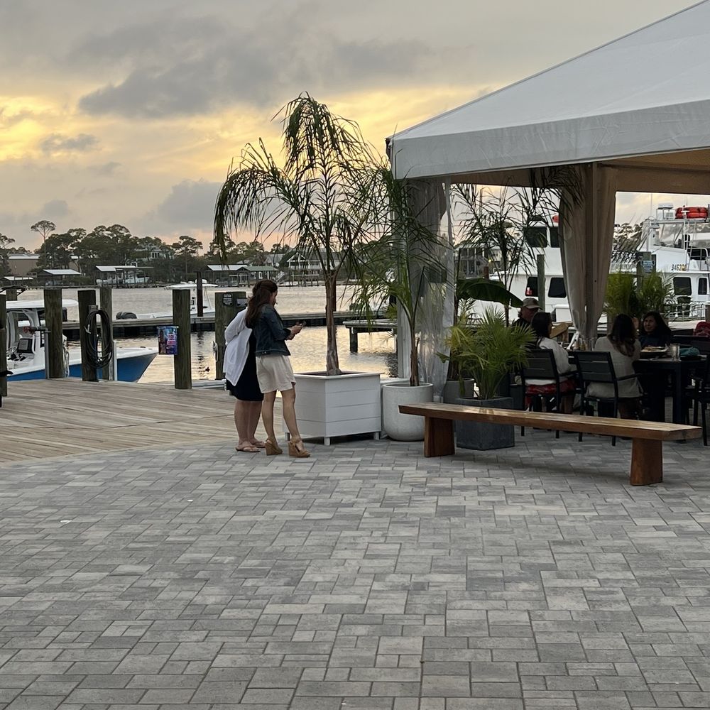 Outdoor patio dining