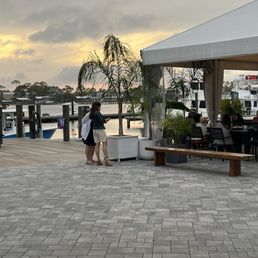 Outdoor patio dining Outdoor patio dining