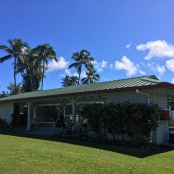 Yama's Roofing - Pavilion standing seam roof and new gutters. - Roofing Near Me - Hilo, Hawaii