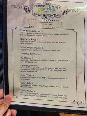 Menu photo 1 Gators Pub & Eatery Tigard, OR Menu photo 1 Gators Pub & Eatery Tigard, OR