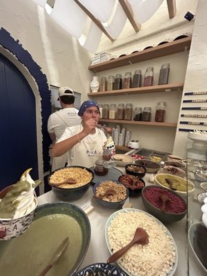 MYKA Greek Frozen Yogurt by null