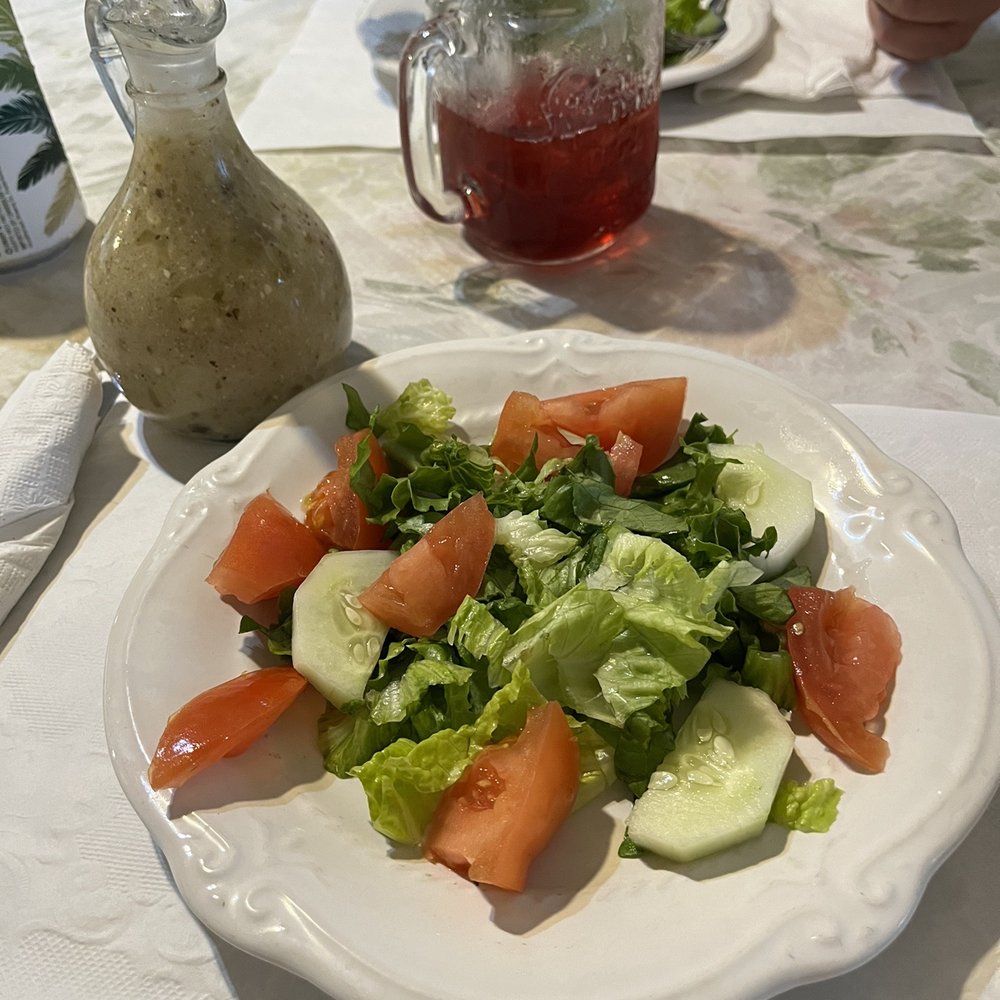 Kim's - Salad with Greek dressing - Caribbean Near Me - Christiansted, Virgin Islands Kim's - Salad with Greek dressing - Caribbean Near Me - Christiansted, Virgin Islands