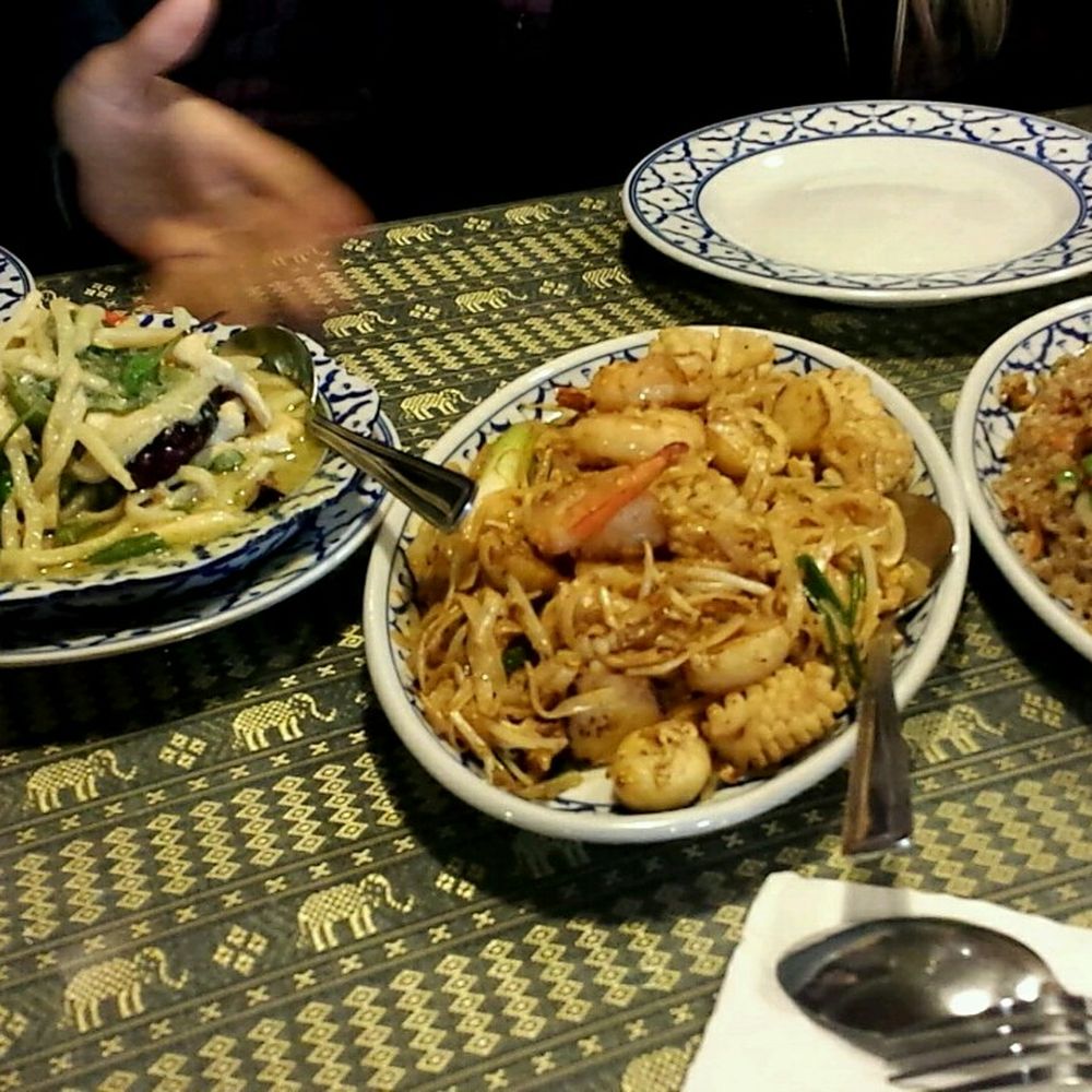 Mango Salad - The table, served family style! - Thai Near Me - Ingersoll, Ontario Mango Salad - The table, served family style! - Thai Near Me - Ingersoll, Ontario