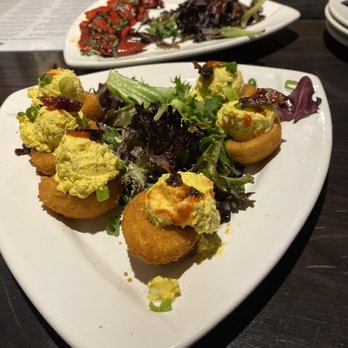 Local Goat - Deep Fried Deviled Eggs - New American Near Me - Pigeon Forge, Tennessee