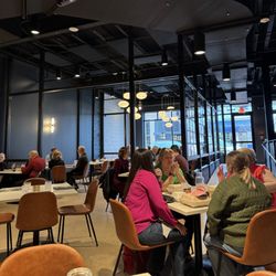 Gaskins On Emma - View from the back corner of the restaurant looking toward the front.