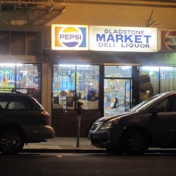 Gladstone Market - cars parked in front of a store - Grocery Near Me - San Francisco, California Gladstone Market - cars parked in front of a store - Grocery Near Me - San Francisco, California