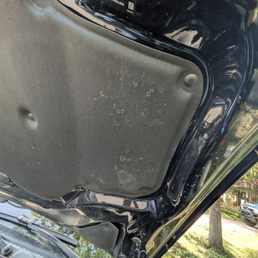Coolant splatter Coolant splatter