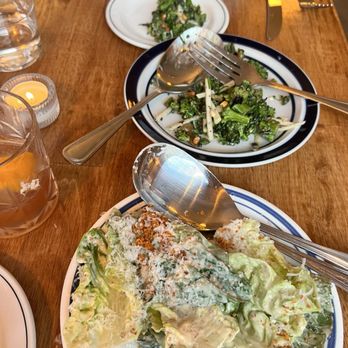 Fantino - Both salads. This picture was an after thought as we couldn't wait to dive in. - Bars Near Me - Portland, Oregon Fantino - Both salads. This picture was an after thought as we couldn't wait to dive in. - Bars Near Me - Portland, Oregon