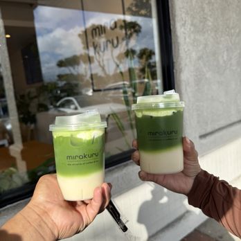 Mirakuru - HW: Sweet Corn Matcha Latte - 16oz - Coffee & Tea Near Me - Garden Grove, California Mirakuru - HW: Sweet Corn Matcha Latte - 16oz - Coffee & Tea Near Me - Garden Grove, California
