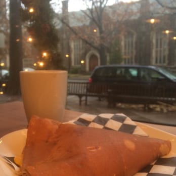 Jammin' Crepes - Nassau street and bacon egg and cheese crepe. - Creperies Near Me - Princeton, New Jersey Jammin' Crepes - Nassau street and bacon egg and cheese crepe. - Creperies Near Me - Princeton, New Jersey
