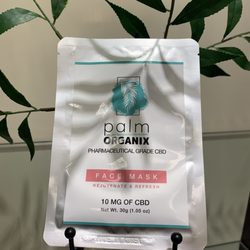 Palm Organix - Try a rejuvenating CBD face mask to hydrate and refresh.