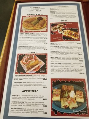 Menu photo 8 El Columpio Mitchell, SD