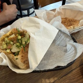 Pita House - Schawarma sandwich (extra side of pita bread) - Middle Eastern Near Me - Tarrytown, New York