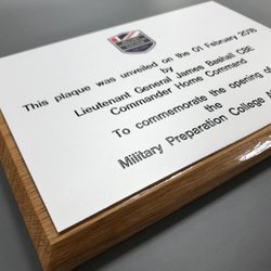 Andrews Signs & Engravers - Plaque Engraving