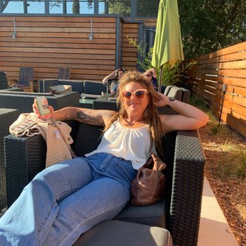 The Backyard - Happy birthday to me. Chillin with my wife at the back yard for the first time. - Beer Gardens Near Me - Paso Robles, California