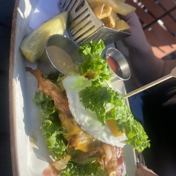 Biergarden Encinitas - BG BURGER wrapped in lettuce - New American Near Me - Encinitas, California Biergarden Encinitas - BG BURGER wrapped in lettuce - New American Near Me - Encinitas, California
