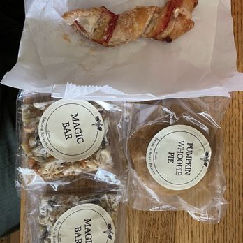 Bread and Roses Bakery - Raspberry stick. Pumpkin whoopie pie. Magic bars. - Coffee & Tea Near Me - Ogunquit, Maine