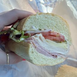 Beach comber w/turkey and ham. Beach comber w/turkey and ham.