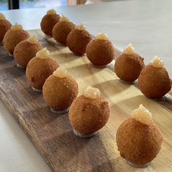 The Baserri Experiment - Machego croquettes with quince jam--yum!!! - Personal Chefs Near Me The Baserri Experiment - Machego croquettes with quince jam--yum!!! - Personal Chefs Near Me