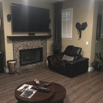 Custom Creations Marble & Tile Installation - We Love how our custom fireplace complements our living room and our entire home! - General Contractors Near Me - Chula Vista, California