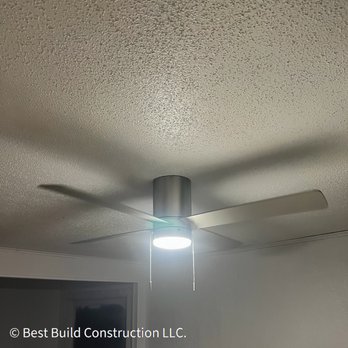 Best Build Construction - Modern ceiling fan installed in living room. - General Contractors Near Me - Vancouver, Washington