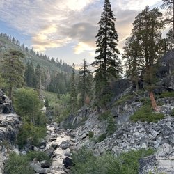Cascade Falls - View and creek