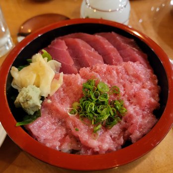 Sushi Kisen - Premium Blue Fin Tuna Negitoro Bowl. - Japanese Near Me - Arcadia, California