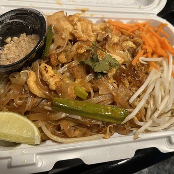 ThaiBento - 22. Pad Thai Noodles chicken - Thai Near Me - Canoga Park, California ThaiBento - 22. Pad Thai Noodles chicken - Thai Near Me - Canoga Park, California