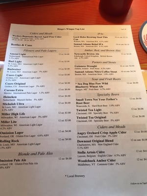 Menu photo 5 Binga's Wingas Yarmouth, ME Menu photo 5 Binga's Wingas Yarmouth, ME