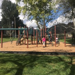 Two play structures here