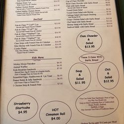 Village Coffee Shoppe - Updated menu