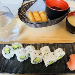 Mitsu Sweet Cafe - Cucumber and Avocado Roll