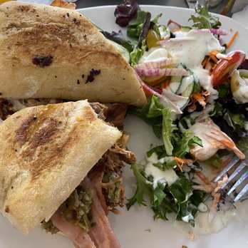Wayfinder - Wayfinder cubano with side salad - American Near Me - Estes Park, Colorado