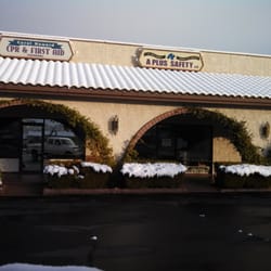 A Plus Safety - Our office with the very rare snow in Redding